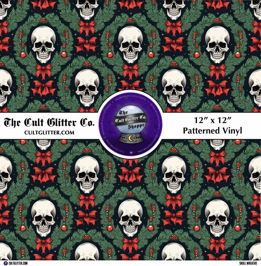 Skull Wreaths  - Vinyl