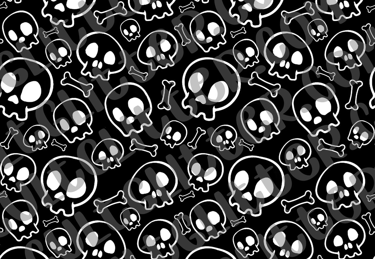 Skulls and Bones Template