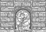 Stained Glass Library Template