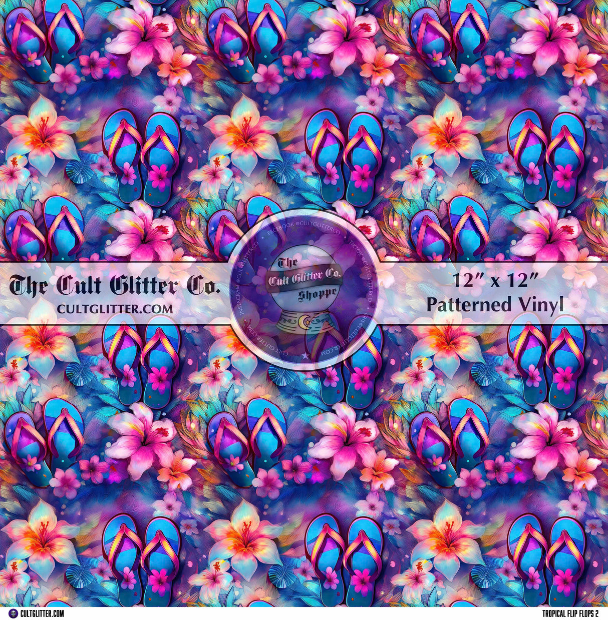Tropical Flip Flops 2 - Vinyl