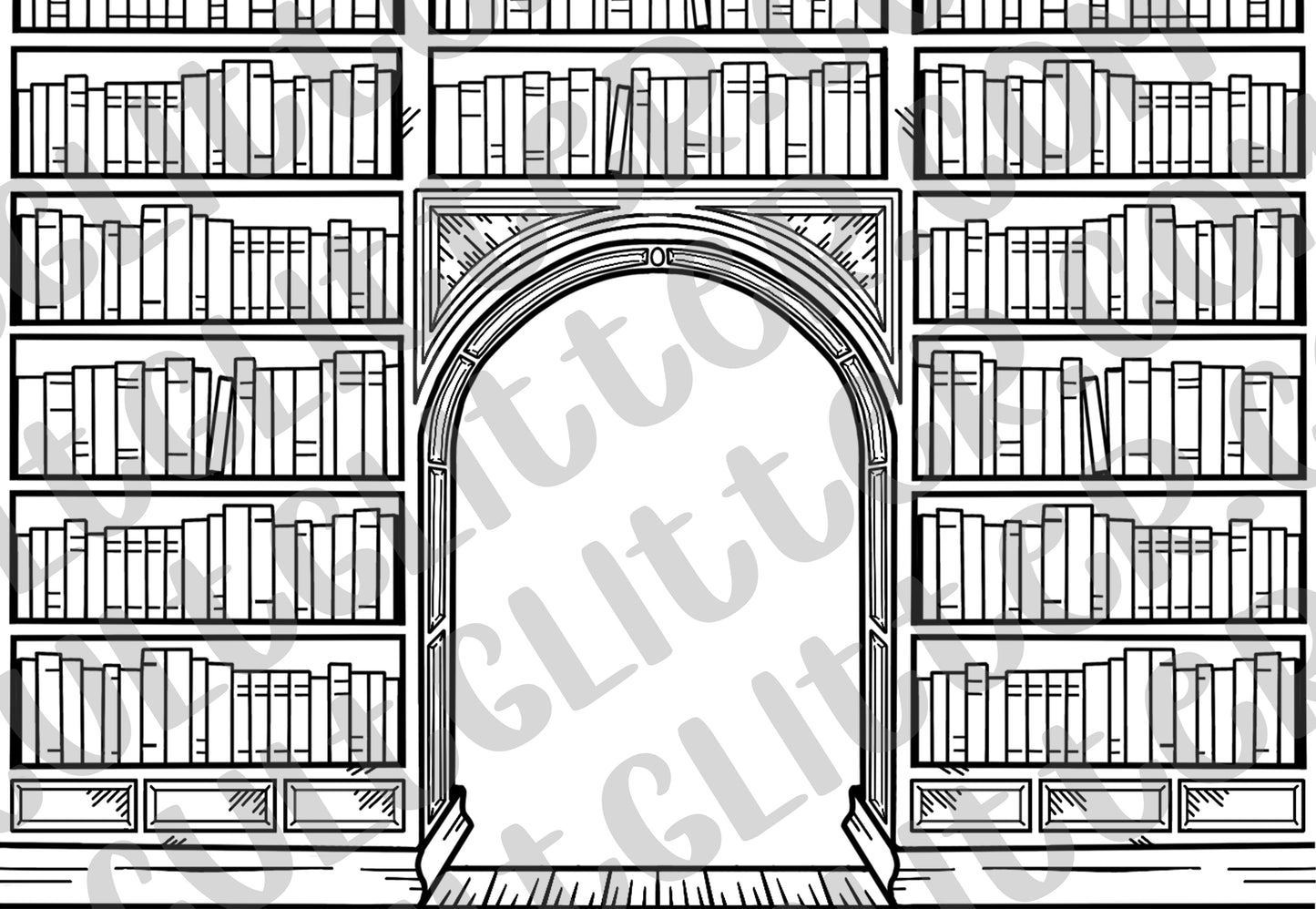 Traditional Library Template