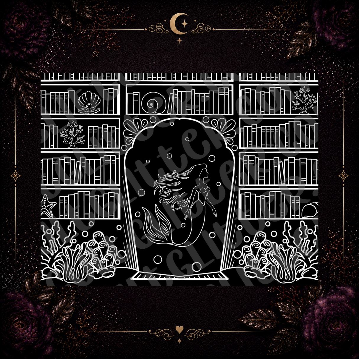 Mermaid Library Template