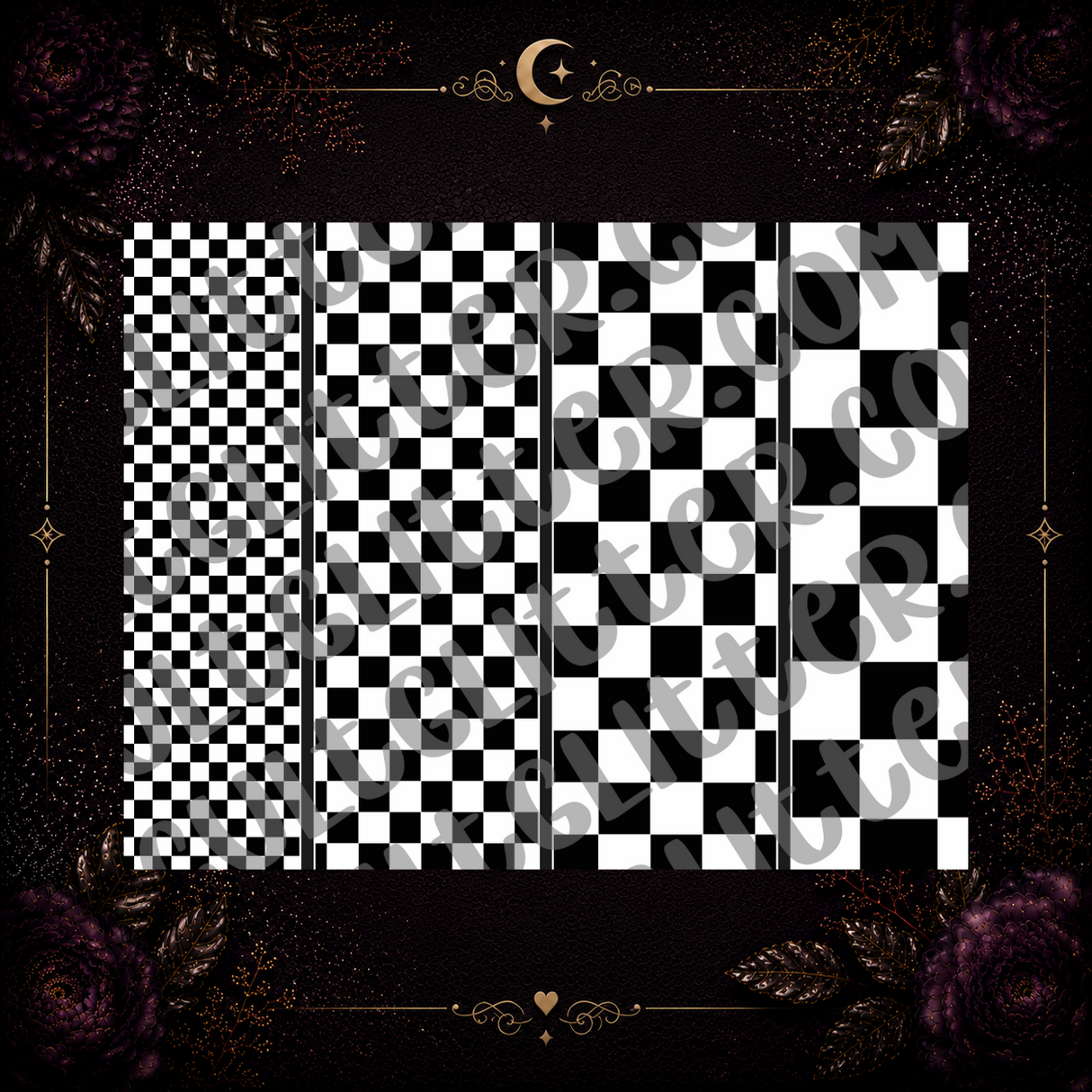 Pixel Art / Checkers Template Bundle