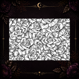 Roses Tumbler Template