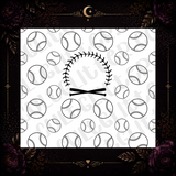 Play Ball Tumbler Template