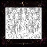 Mystic Moon Dreamcatcher Template