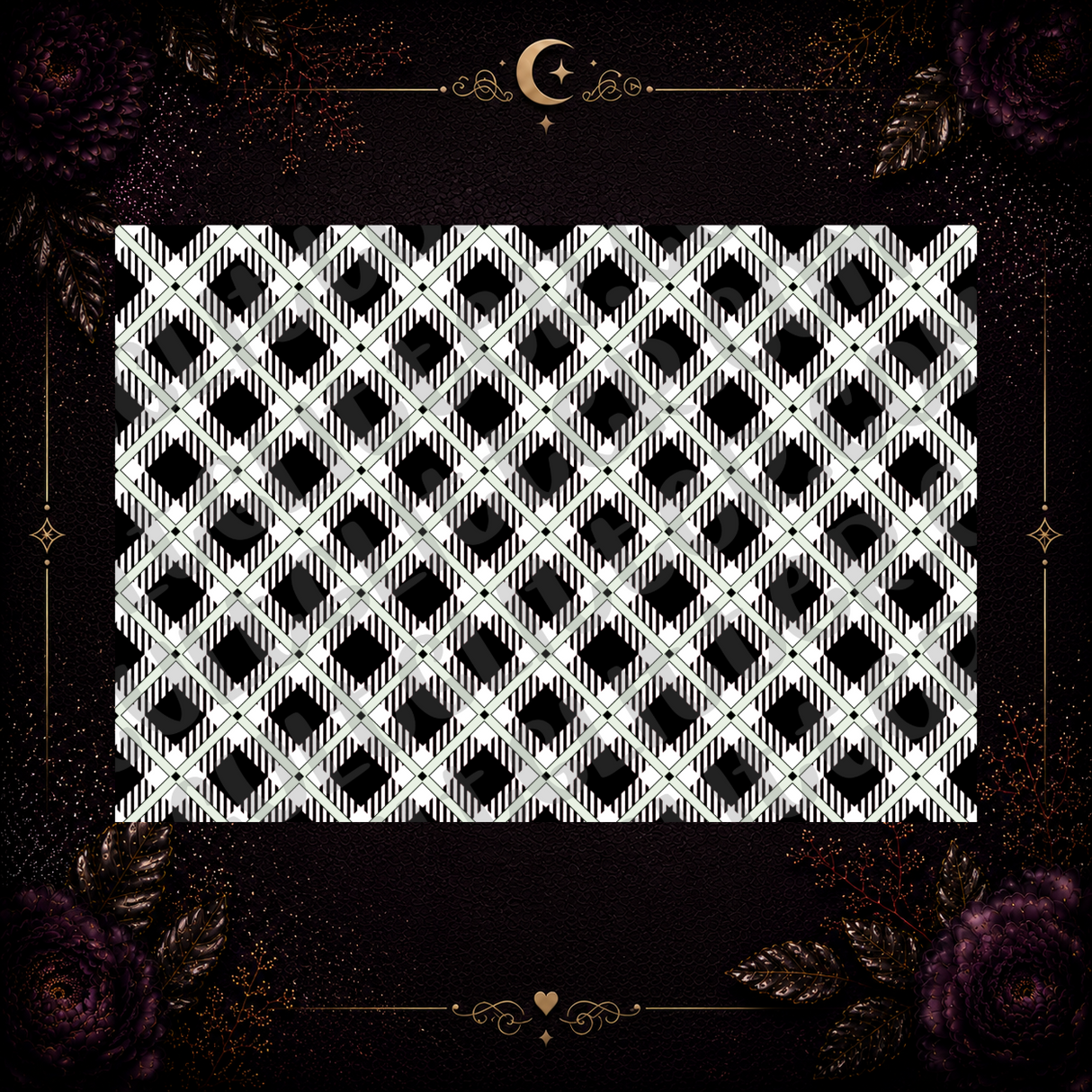 Plaid Tumbler Template