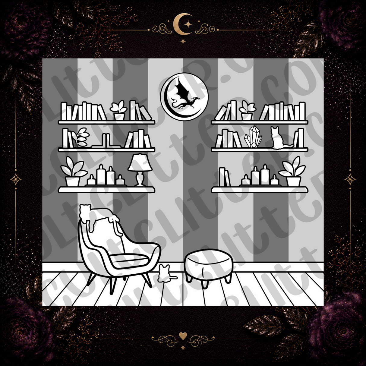 Cozy Library Template