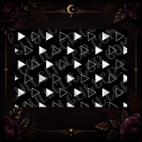 Triangle Pattern Tumbler Template