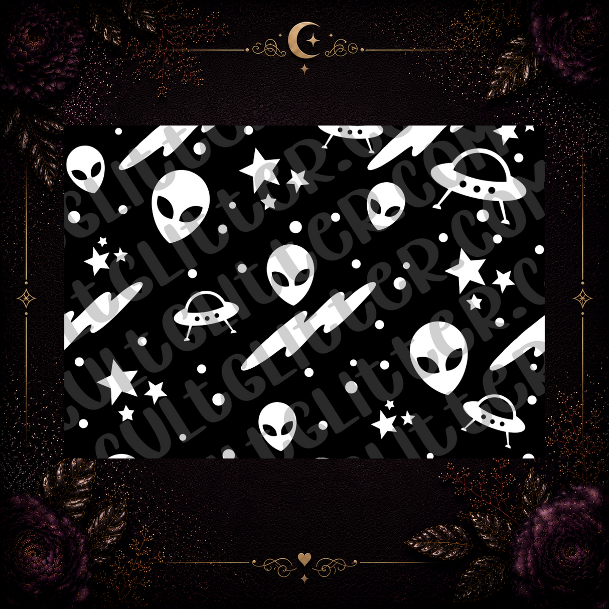 Alien Friends Tumbler Template