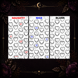 Candy Hearts Trio Tumbler Templates