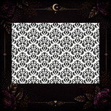 Damask Tumbler Template