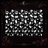 Creepy Cuteness Tumbler Template