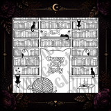 Crazy Cat Lady Library Template
