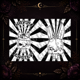 Easter Zombie Bunny Tumbler Template