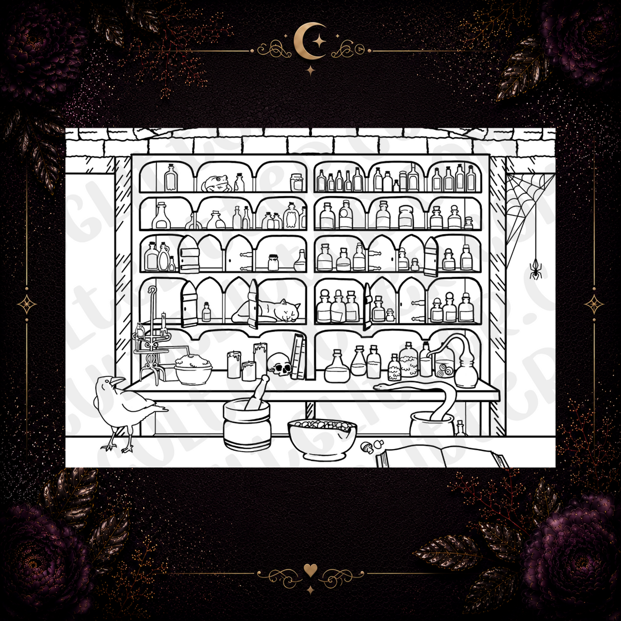Apothecary Tumbler Template