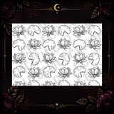 Lotus Tumbler Template