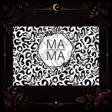 Mama Butterfly Leopard Print Tumbler Template
