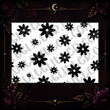 Spring Flowers Tumbler Template