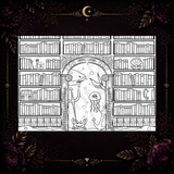 Under the Sea Library Tumbler Template