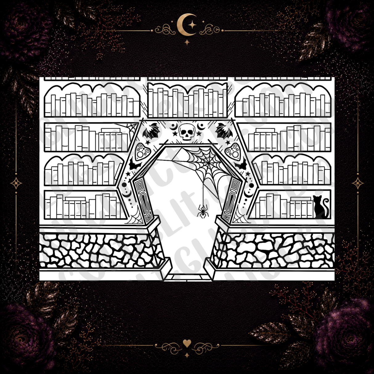 Spooky Library Template