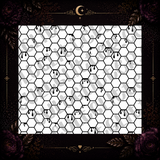 Drippy Honeycomb Template