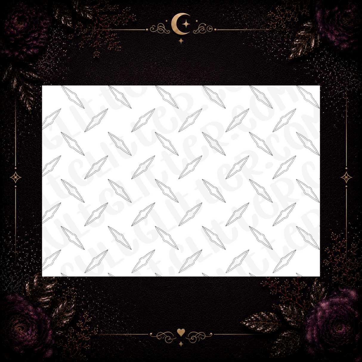 Diamond Plate Tumbler Template