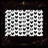 Heart Pattern Tumbler Template