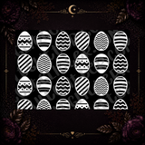 Easter Eggs  Tumbler Template
