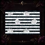 Striped Floral Tumbler Template
