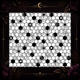 Geometric Honeycomb Template