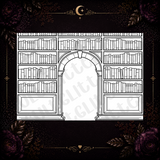 Roman Library Tumbler Template