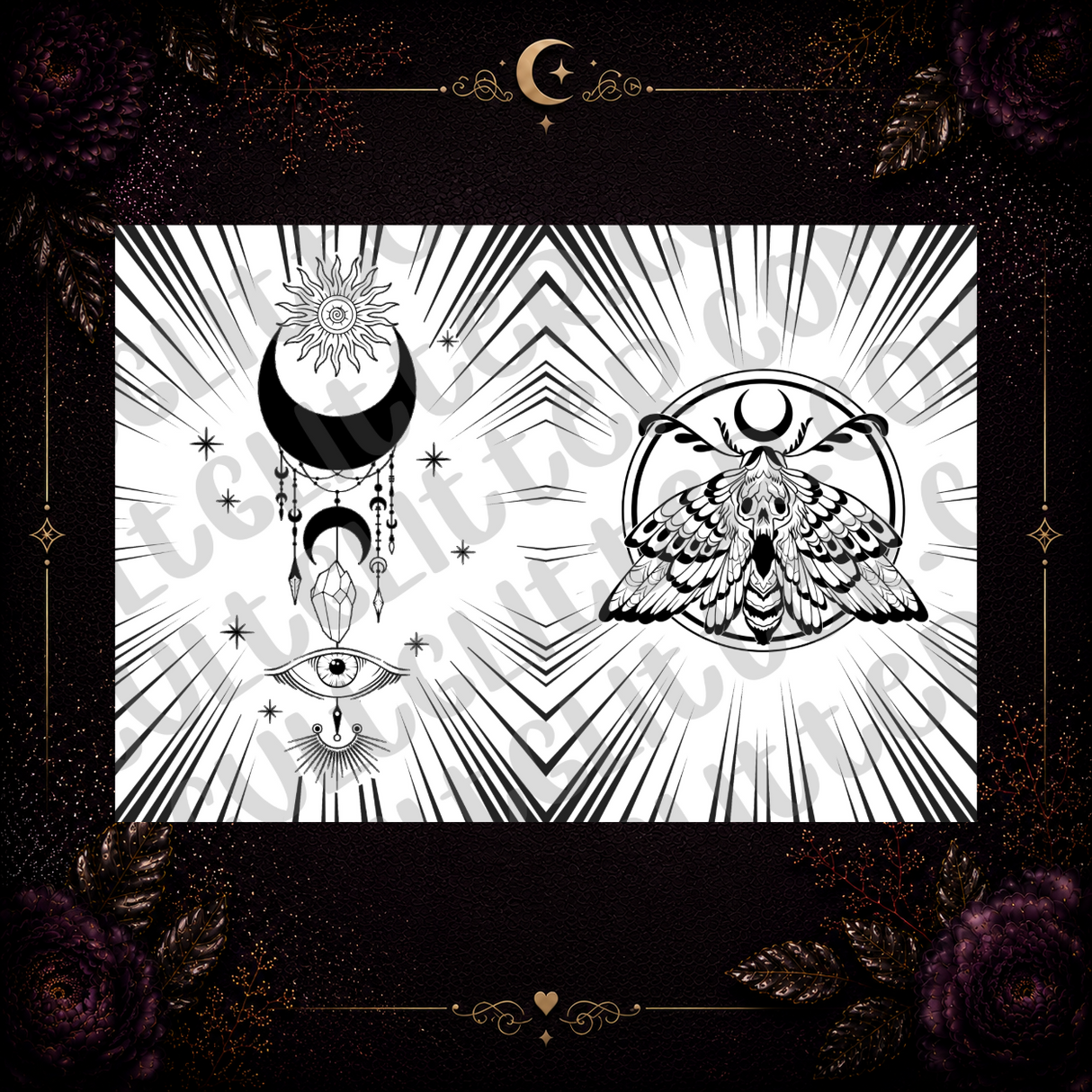 Celestial Death Moth Template