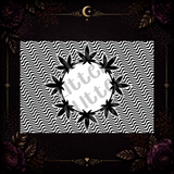 Trippy Weed Ring Tumbler Template