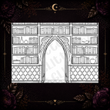 Moroccan Library Tumbler Template