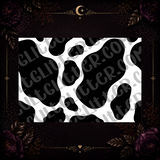 Cow Print Tumbler Template
