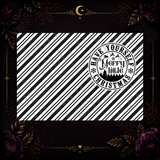 Candy Cane Christmas Tumbler Template