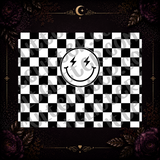 Checkered Smiley Template