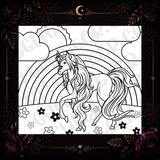 Unicorn Tumbler Template