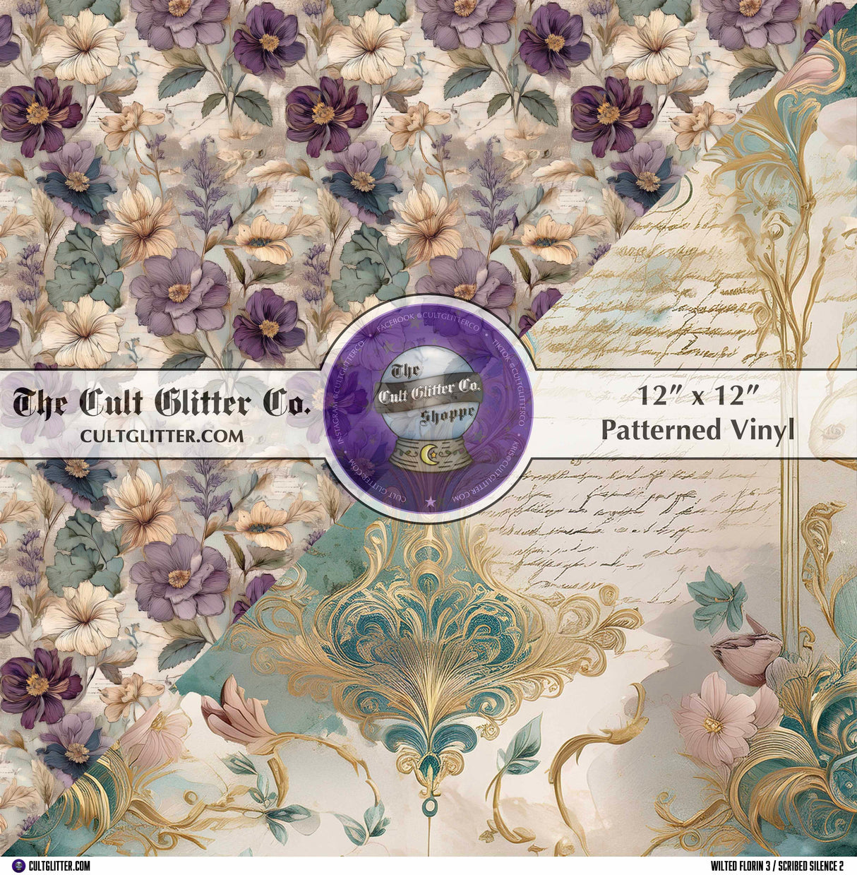 Wilted Florin 3 / Scribed Silence 2 - Vinyl