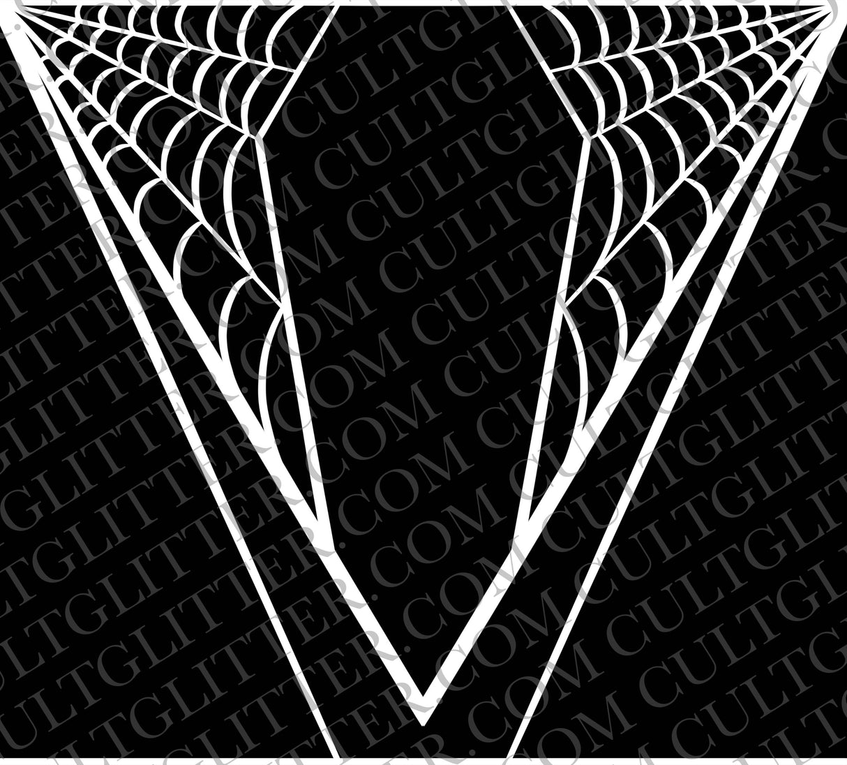 Webbed Coffin V Split Template