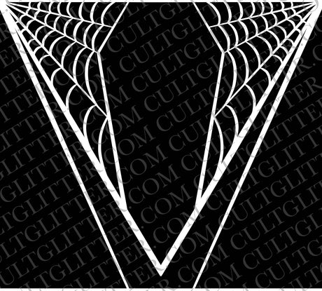 Webbed Coffin V Split Template