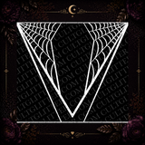 Webbed Coffin V Split Template
