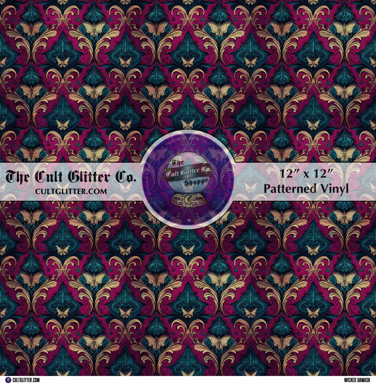 Wicked Damask - Vinyl