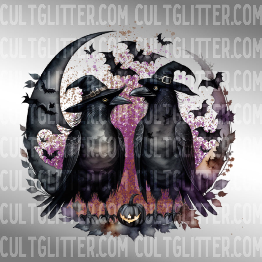Witchy Crows PNG