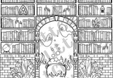 Witchy Vibes Library Template