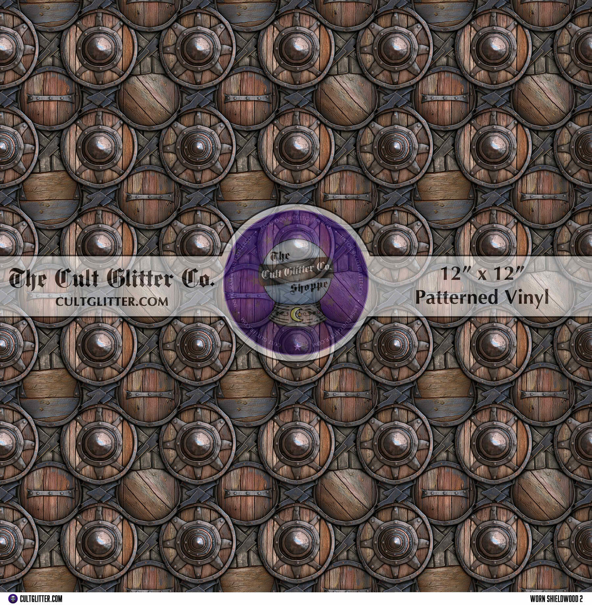 Worn Shield Wood 2 - Vinyl