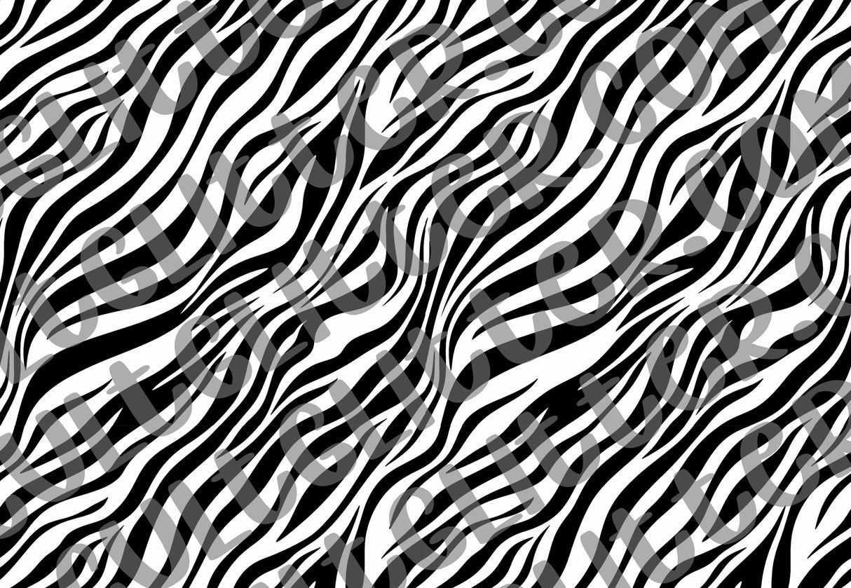Zebra Print 2 Template