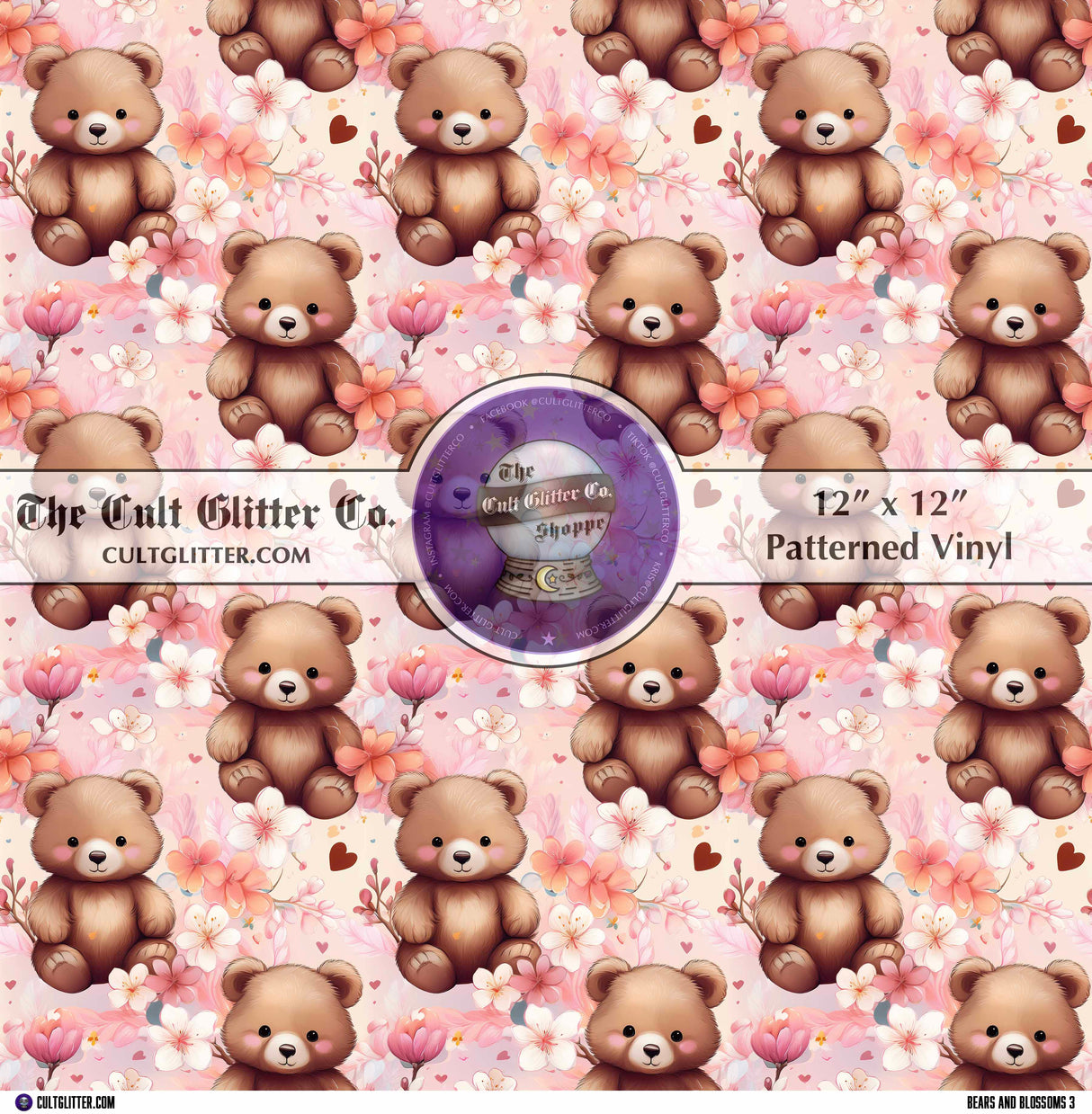 Bears and Blossoms 3 - Vinyl