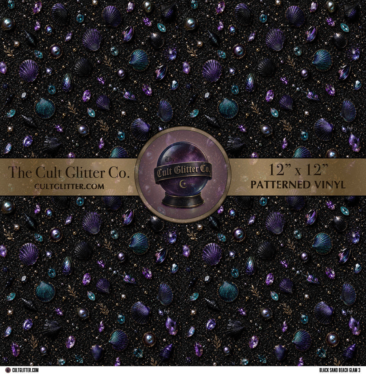 Black Sand Beach Glam 3 - Vinyl